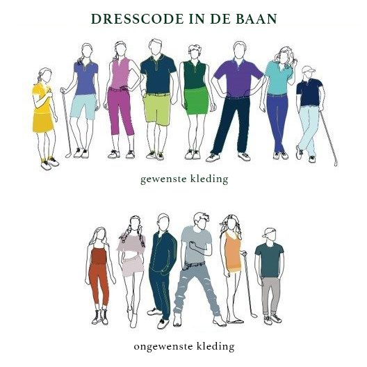 kant Dekking Vakantie Etiquette & Dresscode – Golf Club Havelte